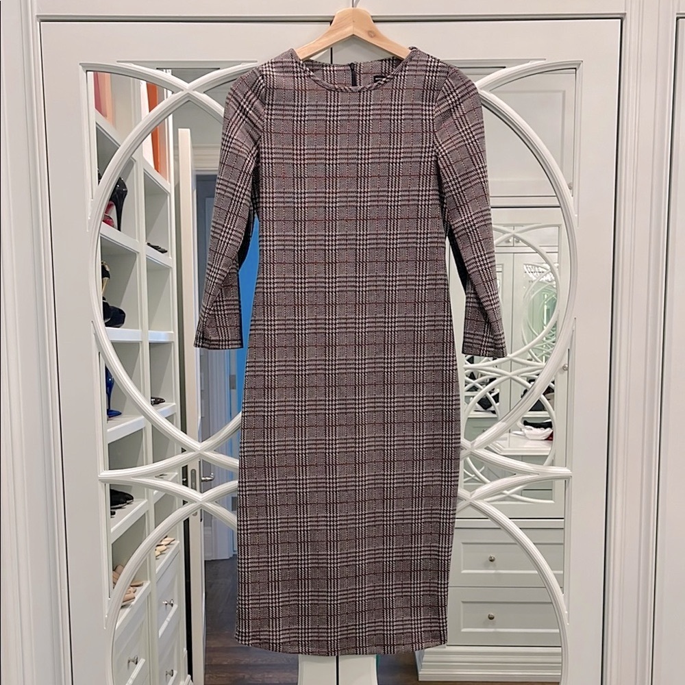 Elegant Plaid Dress